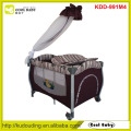 Factory New Playpen for Baby with Mosquito Net Double Layer with Mattress U style Diaper Changer